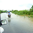 Tulva Diu-Veraval tiellä