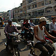 Liikennettä Phnom Penh