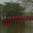 Huc Bridge, Hoan Kiem Lake, Hanoi