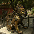 Patsas, Forbidden City, Beijing