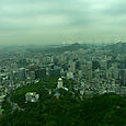 Näkymää N Seoul Towerista