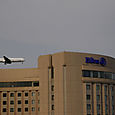 Hilton and airplane, Narita