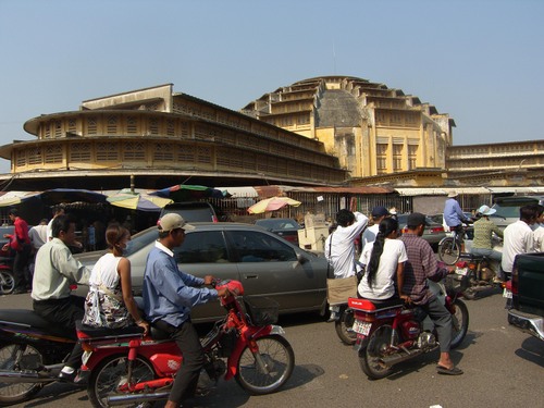 Psar thmei Central market Phnom Penh