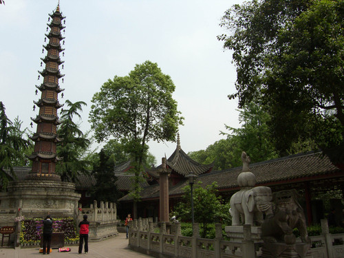 Temppelialuetta, Chengdu