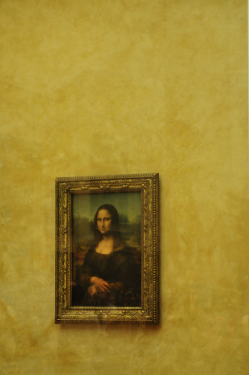 Mona Lisa lasikaapissa