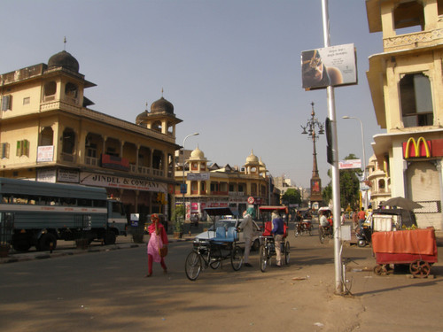 Katunäkymää Jaipur