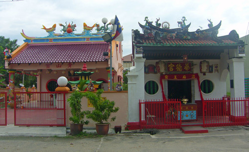 Kiinalaistemppeleitä Melaka