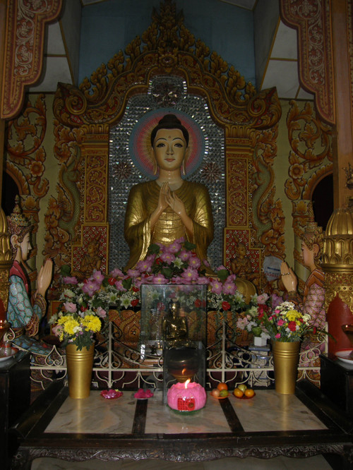 Yksityiskohtaa Buddhalaistempelistä