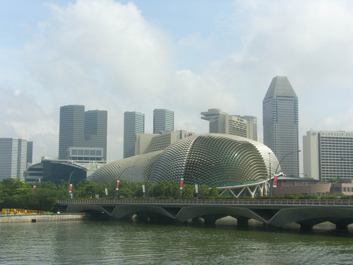 "Durian" Esplanade kulttuurikeskus Singapore