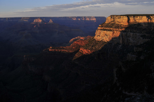 Ilta-aurinko, Grand Canyon