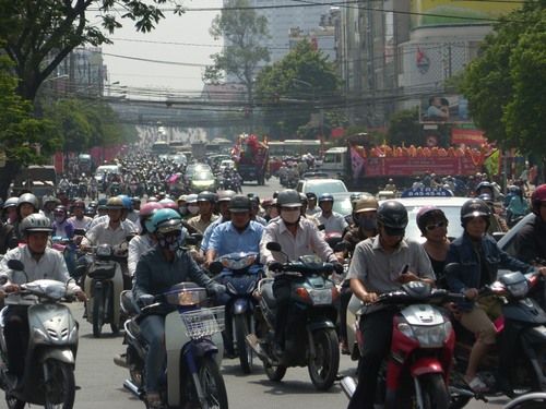 Liikennettä, Ho Chi Minh